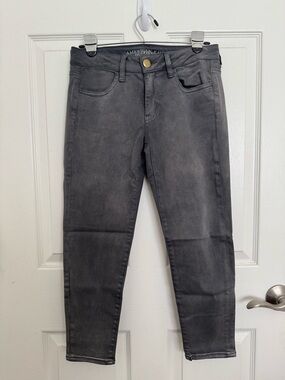 American Eagle Sateen Ne(X)t Level Stretch Jegging Crop